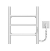 Електрична сушарка для рушників Deffi Оріон П3 300х400 праве підключення WD03 білий C.OR.40.30.3.E.W.R.3