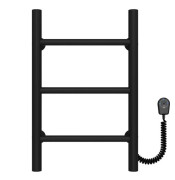 Электрический полотенцесушитель Deffi Орион П3 300х500 правое подключение черный C.OR.50.30.3.E.B.R.5