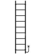 Электрический полотенцесушитель Deffi Орион П9 200х1600 правое подключение JD03 черный C.OR.160.20.9.E.B.R.1