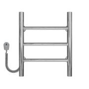 Электрический полотенцесушитель Deffi Орион П3 300х400 левое подключение хром C.OR.40.30.3.E.C.L.5