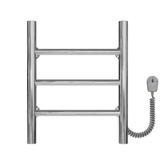 Електрична сушарка для рушників Deffi Оріон П3 300х400 праве підключення хром C.OR.40.30.3.E.C.R.5