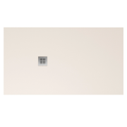 Душовий піддон Hatria Petra H3 Levigato 140x80 см з сифоном кераміка айворі PL1400800121T