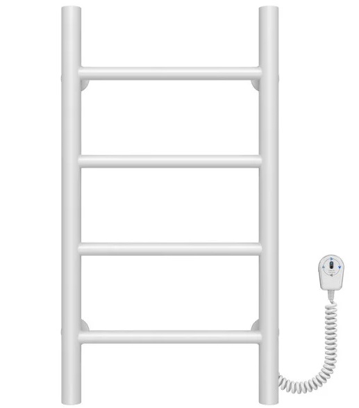 Электрический полотенцесушитель Deffi Орион П4 300х600 правое подключение белый C.OR.60.30.4.E.W.R.5