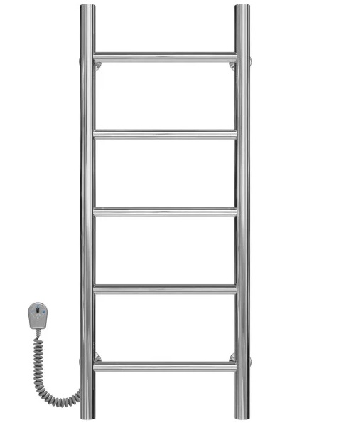 Электрический полотенцесушитель Deffi Орион П5 300х800 левое подключение хром C.OR.80.30.5.E.C.L.5