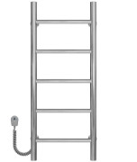 Электрический полотенцесушитель Deffi Орион П5 300х800 левое подключение хром C.OR.80.30.5.E.C.L.5