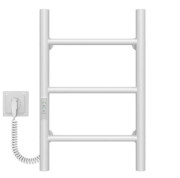 Електрична сушарка для рушників Deffi Оріон П3 300х500 ліве підключення білий C.OR.50.30.3.E.W.L.1