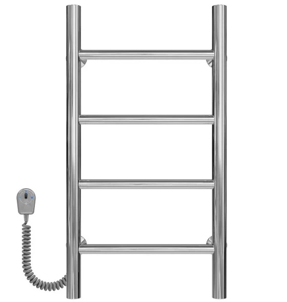 Електрична сушарка для рушників Deffi Оріон П4 300х600 ліве підключення хром C.OR.60.30.4.E.C.L.5