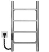 Электрический полотенцесушитель Deffi Орион П4 300х600 левое подключение JD03 хром C.OR.60.30.4.E.C.L.1