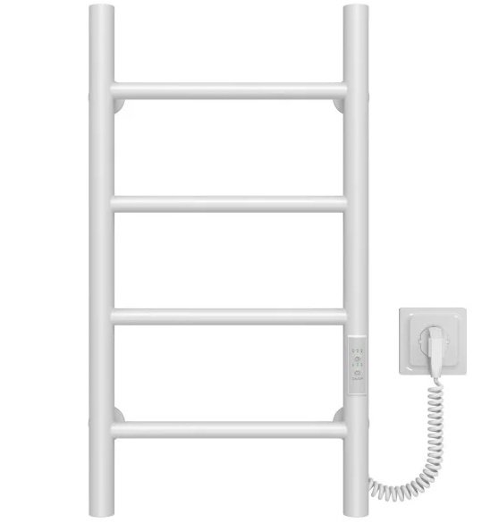 Електрична сушарка для рушників Deffi Оріон П4 300х600 праве підключення WD03 білий C.OR.60.30.4.E.W.R.3