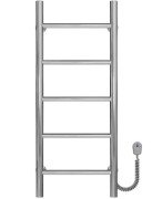 Электрический полотенцесушитель Deffi Орион П5 300х800 правое подключение хром C.OR.80.30.5.E.C.R.5