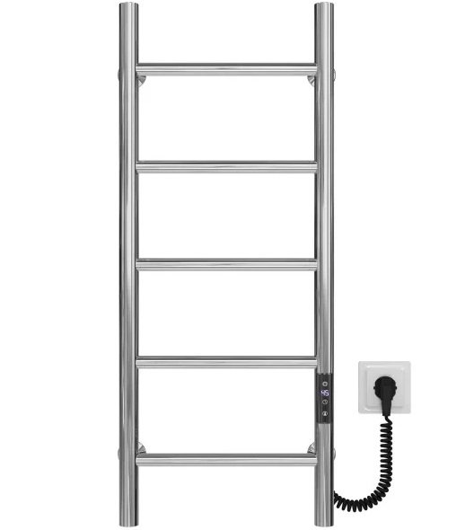 Электрический полотенцесушитель Deffi Орион П5 300х800 правое подключение JD03 хром C.OR.80.30.5.E.C.R.1