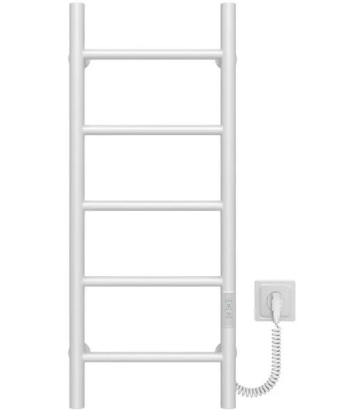 Электрический полотенцесушитель Deffi Орион П5 300х800 правое подключение WD03 белый C.OR.80.30.5.E.W.R.3