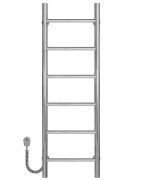 Електрична сушарка для рушників Deffi Оріон П6 300х1000 ліве підключення хром C.OR.100.30.6.E.C.L.5