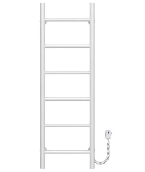 Електрична сушарка для рушників Deffi Оріон П6 300х1000 праве підключення білий C.OR.100.30.6.E.W.R.5