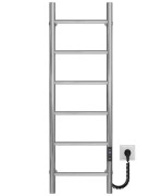 Электрический полотенцесушитель Deffi Орион П6 300х1000 правое подключение JD03 хром C.OR.100.30.6.E.C.R.1