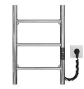 Электрический полотенцесушитель Deffi Орион П3 300х500 правое подключение JD03 хром C.OR.50.30.3.E.C.R.1