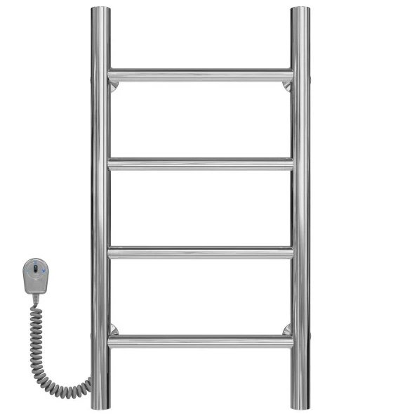Электрический полотенцесушитель Deffi Орион П4 300х600 левое подключение хром C.OR.60.30.4.E.C.L.5