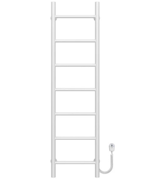 Электрический полотенцесушитель Deffi Орион П7 300х1200 правое подключение белый C.OR.120.30.7.E.W.R.5