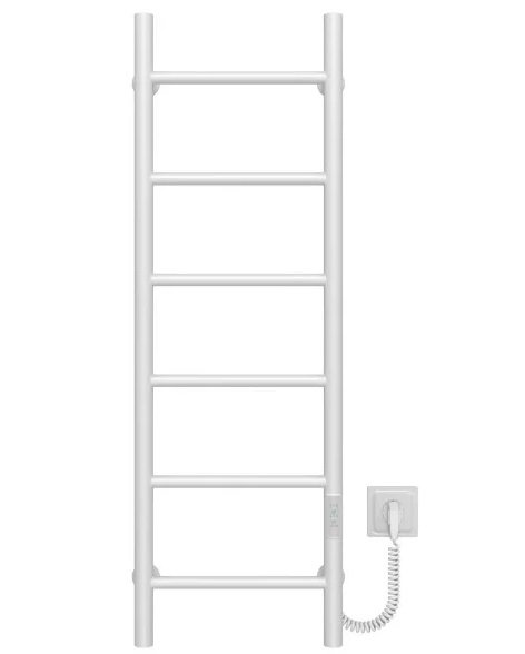 Электрический полотенцесушитель Deffi Орион П6 300х1000 правое подключение WD03 белый C.OR.100.30.6.E.W.R.3