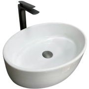 Раковина для ванної кімнати VBI CEFALU 50x36 см кераміка білий VBI-015400