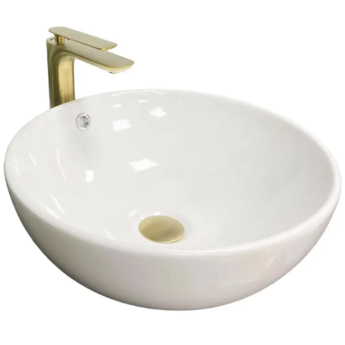 Раковина для ванної кімнати VBI BRUNICO S 37,5x38 см кераміка білий VBI-015201