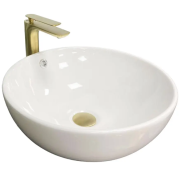 Раковина для ванної кімнати VBI BRUNICO S 37,5x38 см кераміка білий VBI-015201