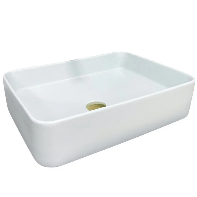 Раковина для ванной VBI ATRANI 50,5x38 см керамика дымчатый синий VBI-013602