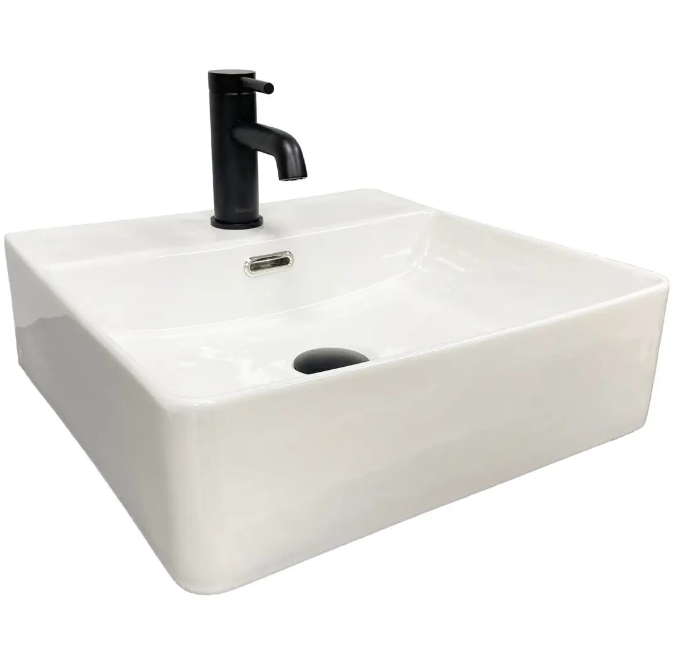 Раковина для ванной VBI BITONTO S 41x42 см керамика белый VBI-015702