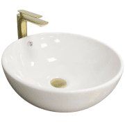 Раковина для ванної кімнати VBI BRUNICO S 37,5x38 см кераміка білий VBI-015201