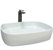 Раковина для ванної кімнати VBI AOSTA 49,5x37,5 см кераміка димчатий синій VBI-013702