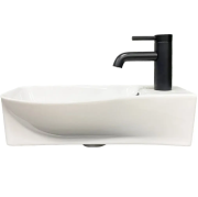 Раковина для ванной VBI FERMO L 45,5x24 см керамика белый VBI-015609