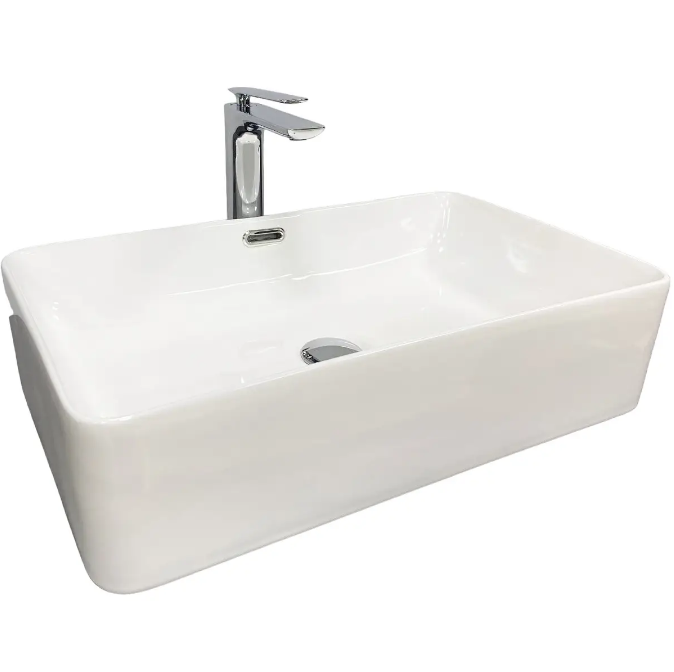 Раковина для ванной VBI ARABBA M 55,5x34 см керамика белый VBI-013502