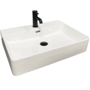 Раковина для ванної кімнати VBI BITONTO M 59,5x43,5 см кераміка білий VBI-015701