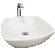 Раковина для ванной VBI CORTONA 43x43 см керамика белый VBI-012608