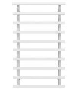 Полотенцесушитель водяной Deffi Breeze П10 400x1000 боковое правое подключение белый A.BZ.100.40.10.W.C