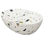 Раковина для ванной VBI MODENA S 48,5x35 см керамика терраццо глянцевый VBI-012004