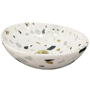 Раковина для ванної кімнати VBI PARMA  41,5x33,5 см кераміка терраццо глянсовий VBI-011011