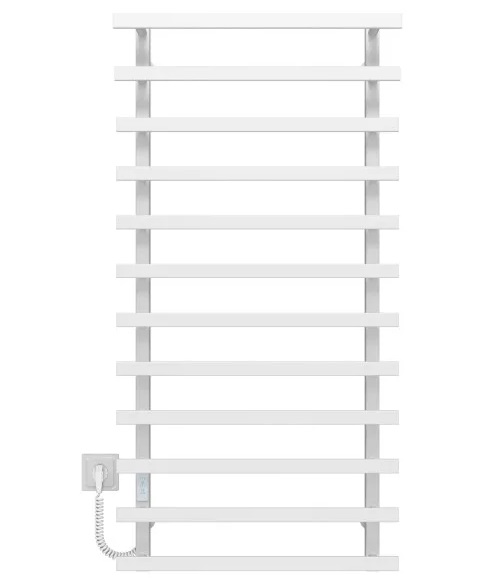 Електрична сушарка для рушників Deffi Breeze П12 500x1200 ліве підключення WD04 білий A.BZ.120.50.12.E.W.L.2