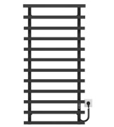 Электрический полотенцесушитель Deffi Breeze П12 400x1200 правое подключение JD04 черный A.BZ.120.40.12.E.B.R.2