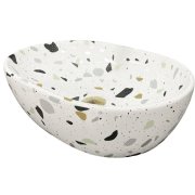 Раковина для ванної кімнати VBI MODENA S 48,5x35 см кераміка терраццо глянсовий VBI-012004