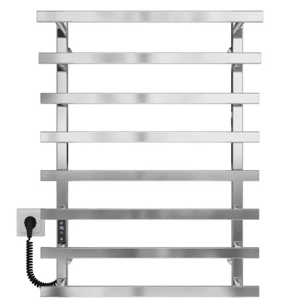 Електрична сушарка для рушників Deffi Breeze П8 500x800 ліве підключення JD04 хром A.BZ.80.50.8.E.C.L.2