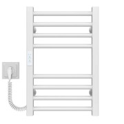 Электрический полотенцесушитель Deffi Lima П8 300х500 левое подключение WD04 белый A.LI.50.30.8.E.W.L.4