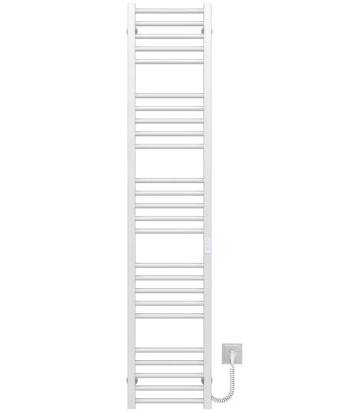 Электрический полотенцесушитель Deffi Lima П25 300х1600 правое подключение WD04 белый A.LI.160.30.25.E.W.R.4