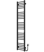Электрический полотенцесушитель Deffi Lima П25 300х1600 правое подключение JD04 черный A.LI.160.30.25.E.B.R.2