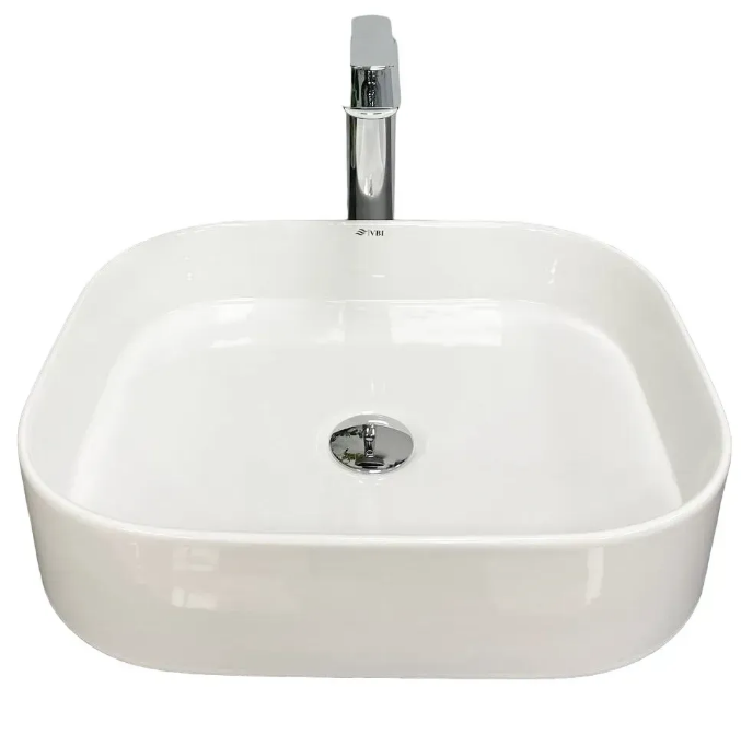 Раковина для ванної кімнати VBI LESINA  45x38,5 см кераміка білий VBI-015300