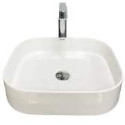 Раковина для ванної кімнати VBI LESINA  45x38,5 см кераміка білий VBI-015300