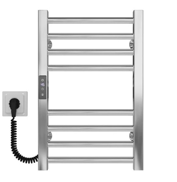 Електрична сушарка для рушників Deffi Lima П8 300х500 ліве підключення JD04 хром A.LI.50.30.8.E.C.L.2