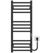 Електрична сушарка для рушників Deffi Lima П12 300х800 праве підключення JD04 чорний A.LI.80.30.12.E.B.R.2