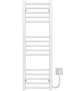 Электрический полотенцесушитель Deffi Lima П15 300х1000 правое подключение WD04 белый A.LI.100.30.15.E.W.R.4