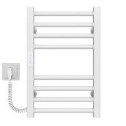 Электрический полотенцесушитель Deffi Lima П8 300х500 левое подключение WD04 белый A.LI.50.30.8.E.W.L.4